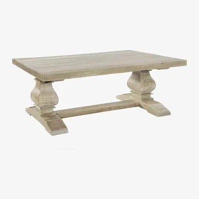 Teddy Beau Rowico Bowood Day Limed Driftwood Grey Coffee Table