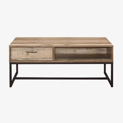 Teddy Beau Birlea Urban 1 Drawer Coffee Table Rustic