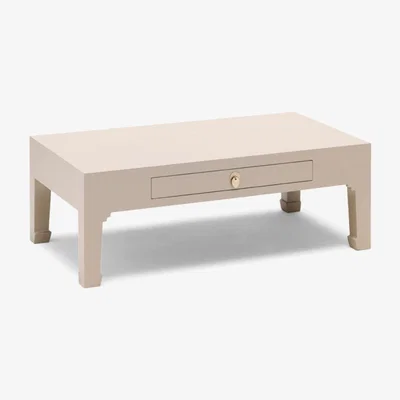 Teddy Beau Baumhaus 40644 - The Nine Schools Qing Oyster Grey Coffee Table with Drawer