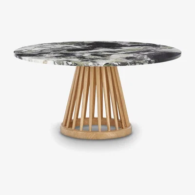 Tom Dixon Tom Dixon - Fan Table Natural Primavera Top 900mm