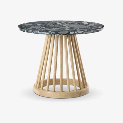 Tom Dixon Tom Dixon - Fan Table Natural Pebble Marble