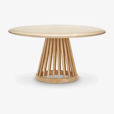 Tom Dixon Tom Dixon - Fan Table Natural Base Natural Birch Top 900mm