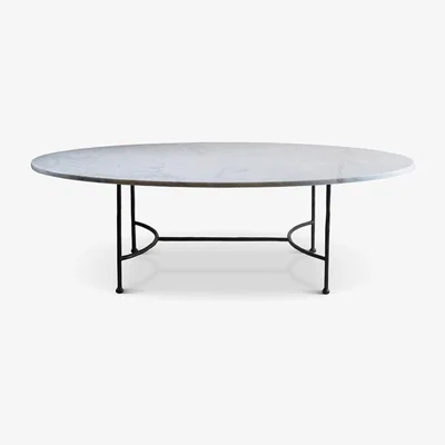 Tobias Oliver Porta Romana I Logan Oval Coffee Table