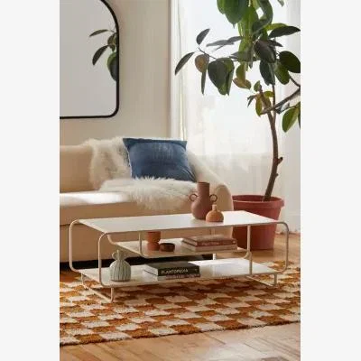 Urban Outfitters Alana White Coffee Table - White ALL at Urban Outfitters