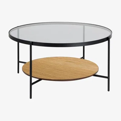 Vivense Wind Coffee Table, Black