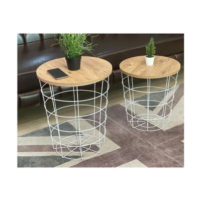 Vivense Basket Duo Outdoor Coffee Table