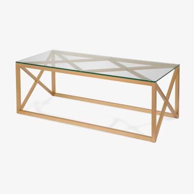 Vivense Ayo Coffee Table, Gold