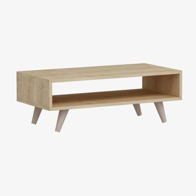 Vivense Care Coffee Table, Light Wood