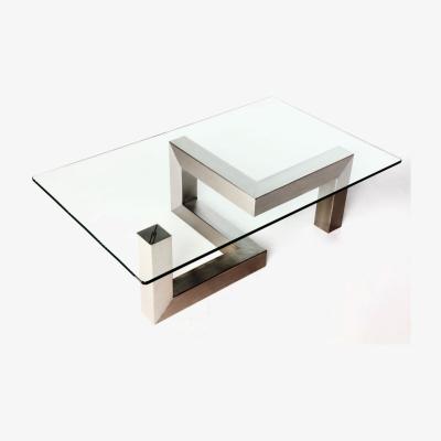 Vivense Berta Coffee Table, Silver