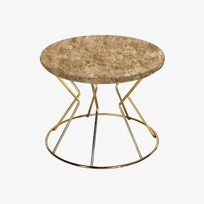 Vivense Flora Marble Coffee Table