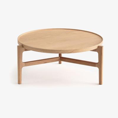 Vivense Cree Coffee Table, Light Wood