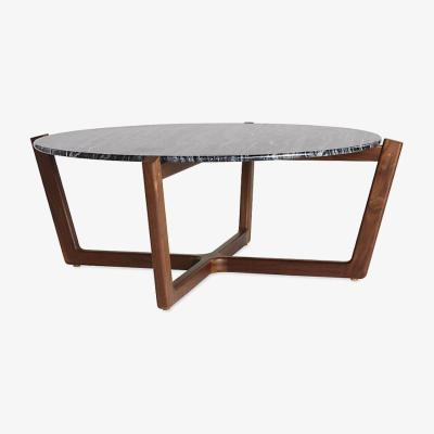 Vivense Oval Marble Coffee Table