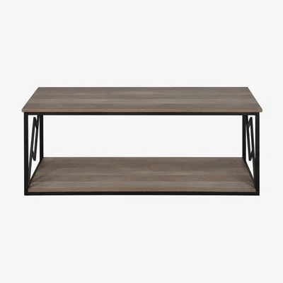 Vivense Forres Coffee Table, Dark Wood