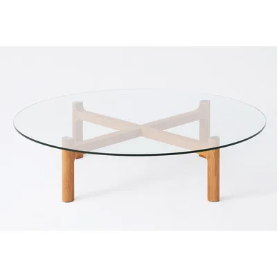 Vivense Place Coffee Table, Light Wood