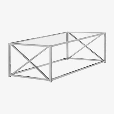 Vivense Kex Coffee Table, Silver
