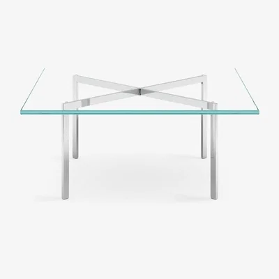 Vivense Alu Coffee Table, Silver