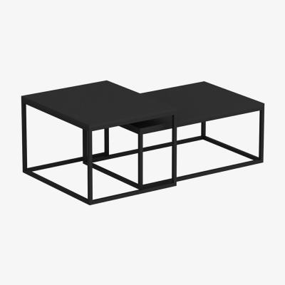 Vivense Leka Modern Coffee Table, Black
