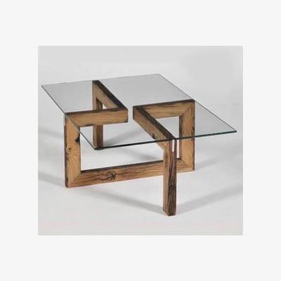 Vivense Martha Coffee Table, Dark Wood
