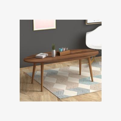 Vivense Orbit Coffee Table, Walnut