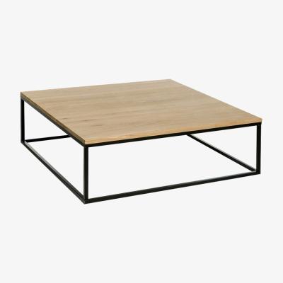 Vivense Gree Square Coffee Table, Black