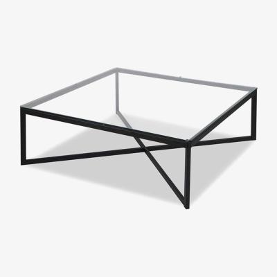 Vivense Meteo Square Coffee Table, Black