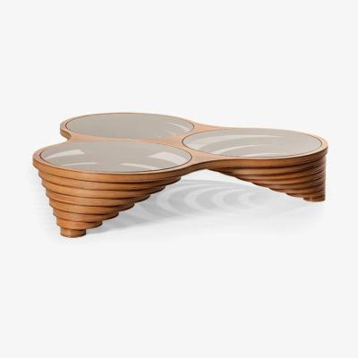 Vivense Galaxy Coffee Table, Walnut