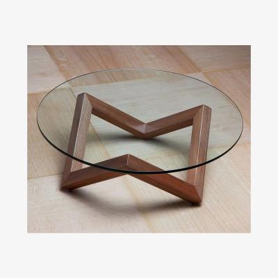 Vivense Teur Coffee Table, Dark Wood