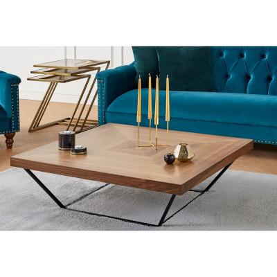 Vivense Cora Coffee Table, Walnut