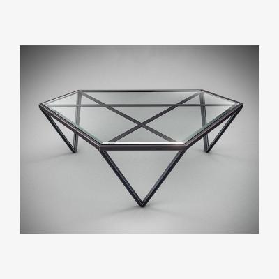 Vivense Tri Design Coffee Table, Black