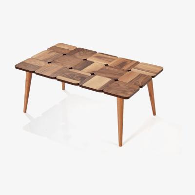 Vivense Dama Coffee Table, Dark Wood