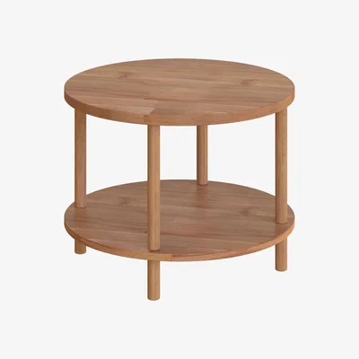 Vivense Maya Round Coffee Table (Medium)