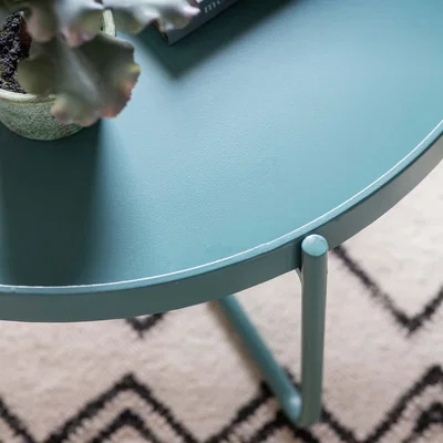 Woods Furniture Melksham Coffee Table in Teal