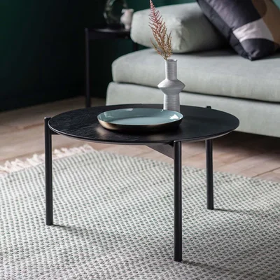 Woods Furniture Brooke Coffee Table in Black