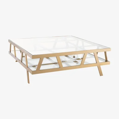 Westwing Coffee Table Billinghurst with Glass Top