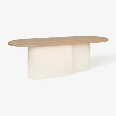 Westwing Oval Wooden Coffee Table Looi
