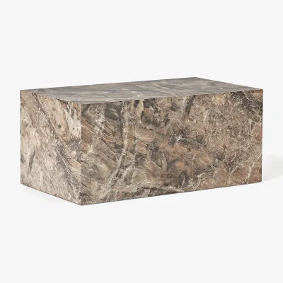 Westwing Marble Effect Coffee Table Lesley