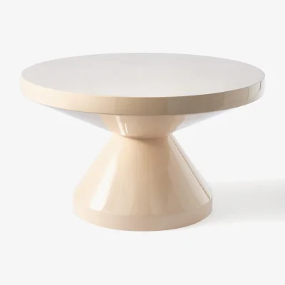 Westwing Round Coffee Table Zig Zag