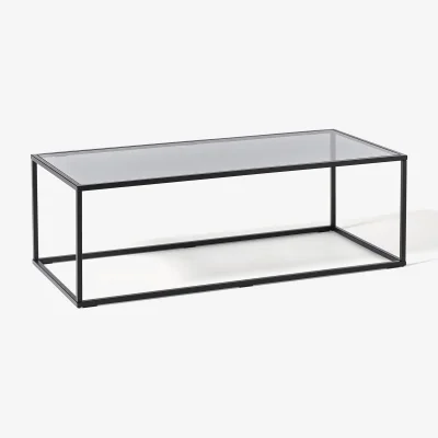 Westwing Coffee Table Maya with Glass Top