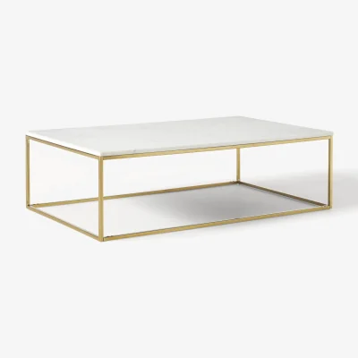 Westwing Large Marble Coffee Table Alys