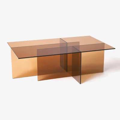Westwing Glass Coffee Table Anouk, W 102 cm