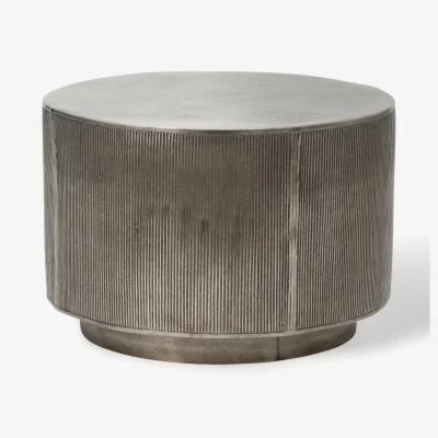 Westwing Round Coffee Table Rota with Antique Finish