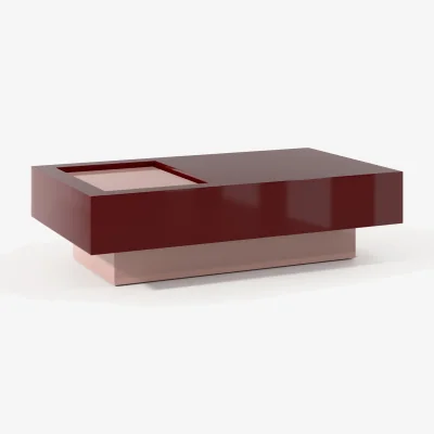 Westwing Rectangular Coffee Table Alessa with Storage Space