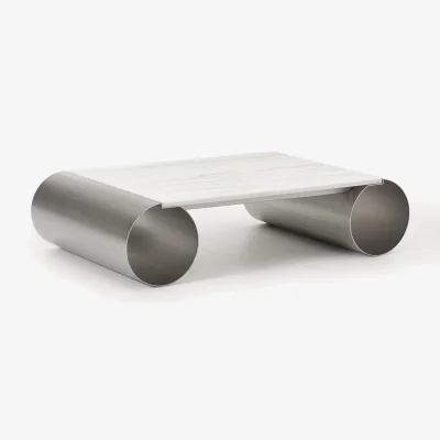 Westwing Coffee Table Blaze with Marble Top, W 120 cm