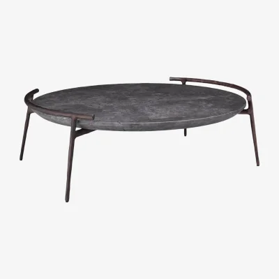Westwing Coffee Table Arca with Marble Top