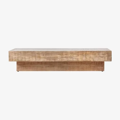 Westwing Mango Wood Coffee Table Iowa