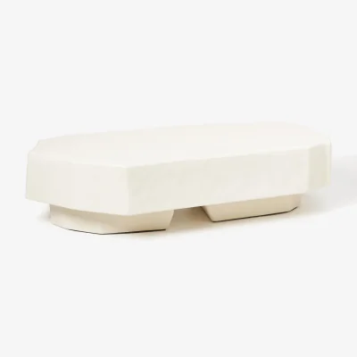 Westwing Organic Shape Concrete Coffee Table Staffa