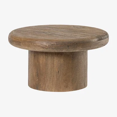 Westwing Round Mango Wood Coffee Table Lopez