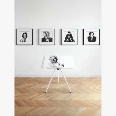 Westwing Coffee Table Book David Bailey with Bookstand