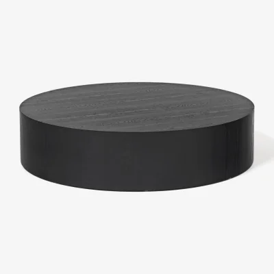 Westwing XL Round Wooden Coffee Table Dan