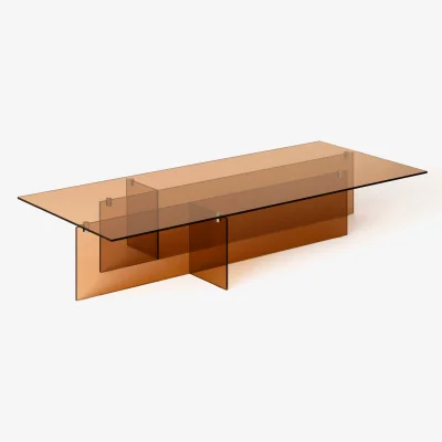 Westwing Large Glass Coffee Table Anouk, W 160 cm